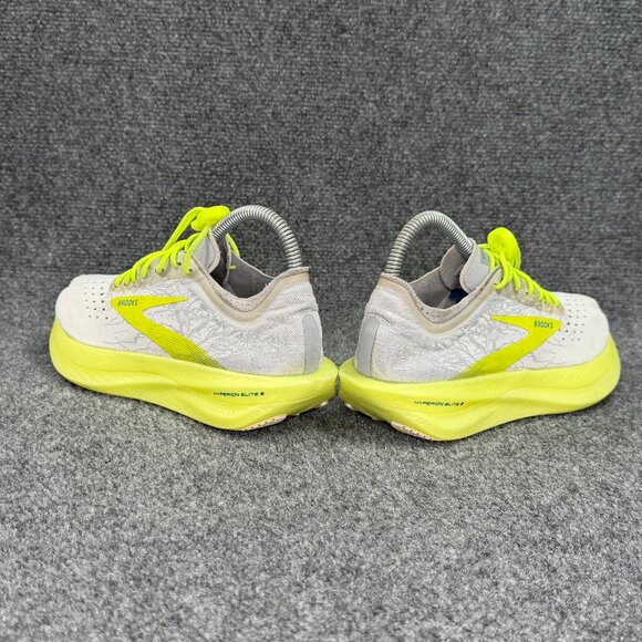 Brooks Hyperion Elite 2 Running Shoes Men\'s Size 5 Gray Yellow Athleitc Training main image 5